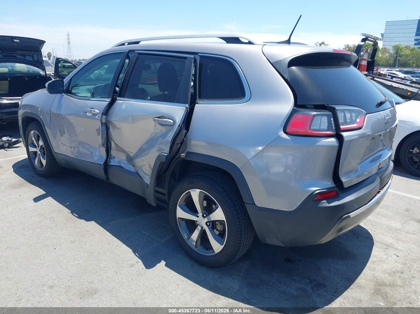 2020 Jeep Cherokee VIN 1C4PJLDB2LD505012 IAAI salvage auction — LEFT SIDE, Salvage (California), sold $3,850 on 2026-07-17 (photo 3)