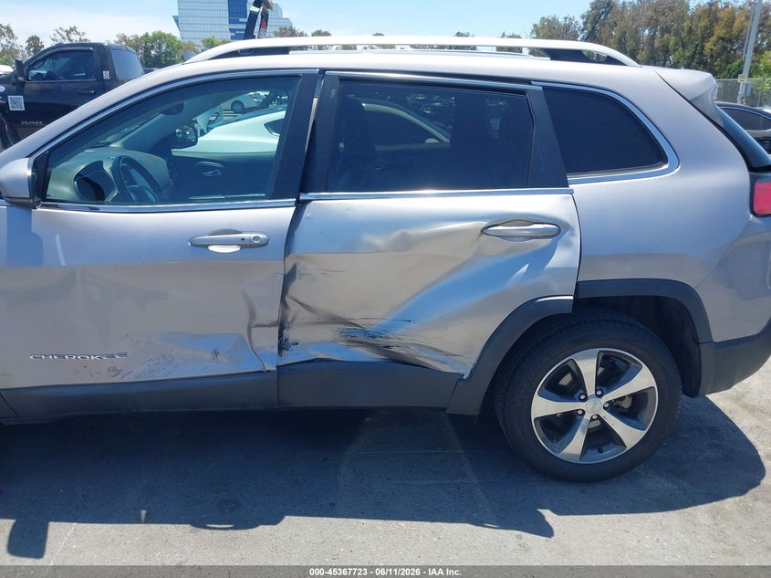 2020 Jeep Cherokee VIN 1C4PJLDB2LD505012 IAAI salvage auction — LEFT SIDE, Salvage (California), sold $3,850 on 2026-07-17 (photo 6)