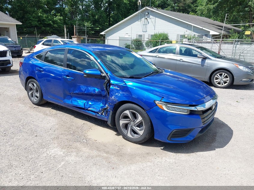 2019 Honda Insight VIN 19XZE4F59KE026027 IAAI salvage auction — SIDE, Salvage (Ohio), sold $1,850 on 2026-07-09 (photo 1)