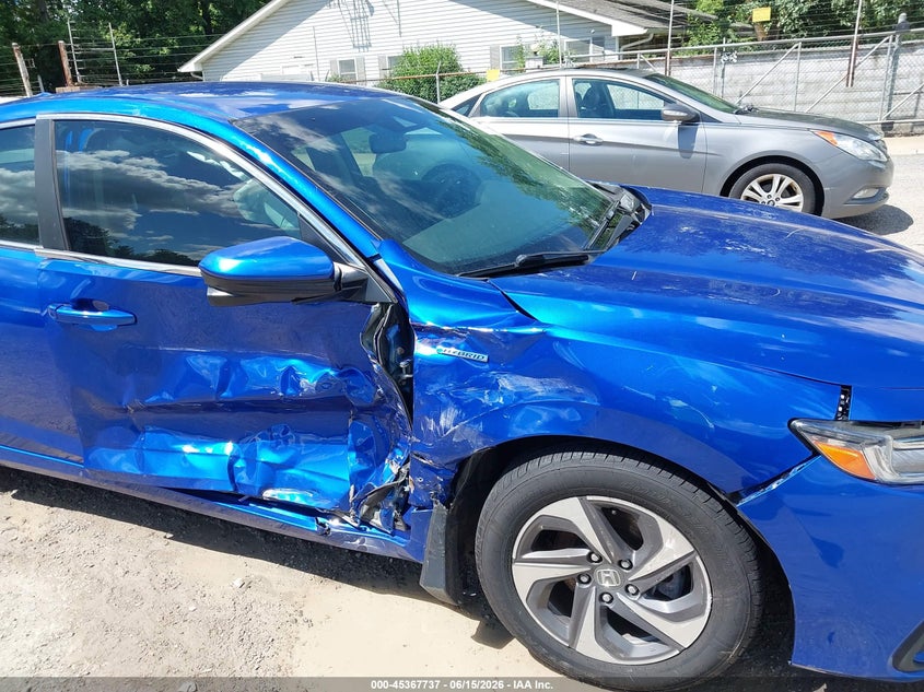 2019 Honda Insight VIN 19XZE4F59KE026027 IAAI salvage auction — SIDE, Salvage (Ohio), sold $1,850 on 2026-07-09 (photo 6)