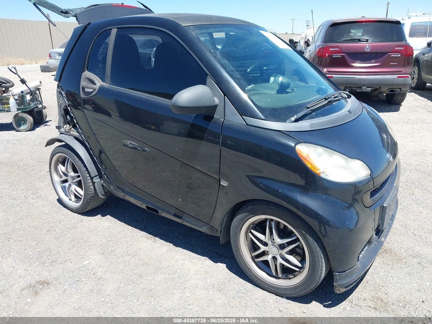 2009 Smart Fortwo VIN WMEEJ31X59K260378 IAAI salvage auction — REAR END, Salvage (California), sold $1,000 on 2026-07-23 (photo 1)