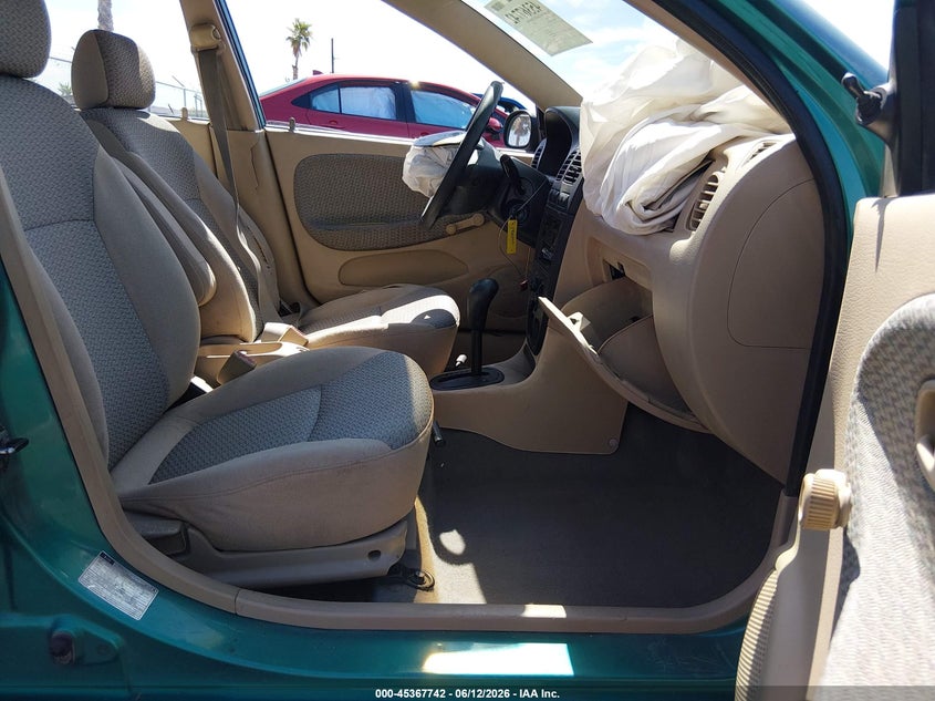 2001 Kia Rio VIN KNADC123516026370 IAAI salvage auction — FRONT END, Salvage (Nevada), sold $25 on 2026-07-17 (photo 5)