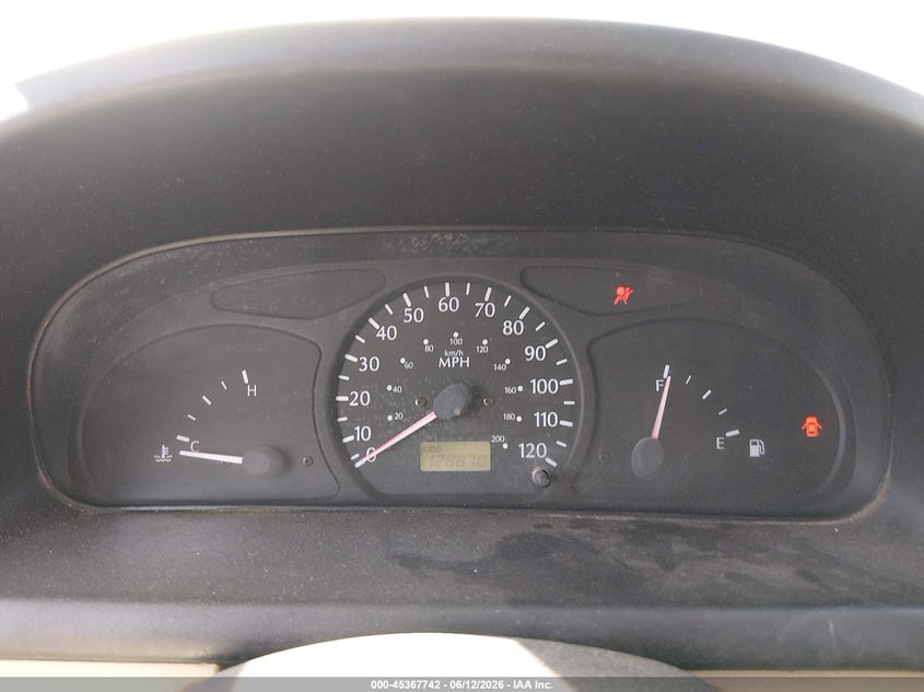 2001 Kia Rio VIN KNADC123516026370 IAAI salvage auction — FRONT END, Salvage (Nevada), sold $25 on 2026-07-17 (photo 7)