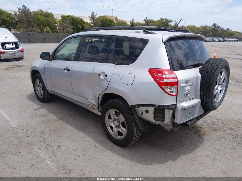 2010 Toyota Rav4 VIN JTMZF4DV7AD019965 IAAI salvage auction — REAR END, Salvage (California), sold $2,200 on 2026-07-13 (photo 3)