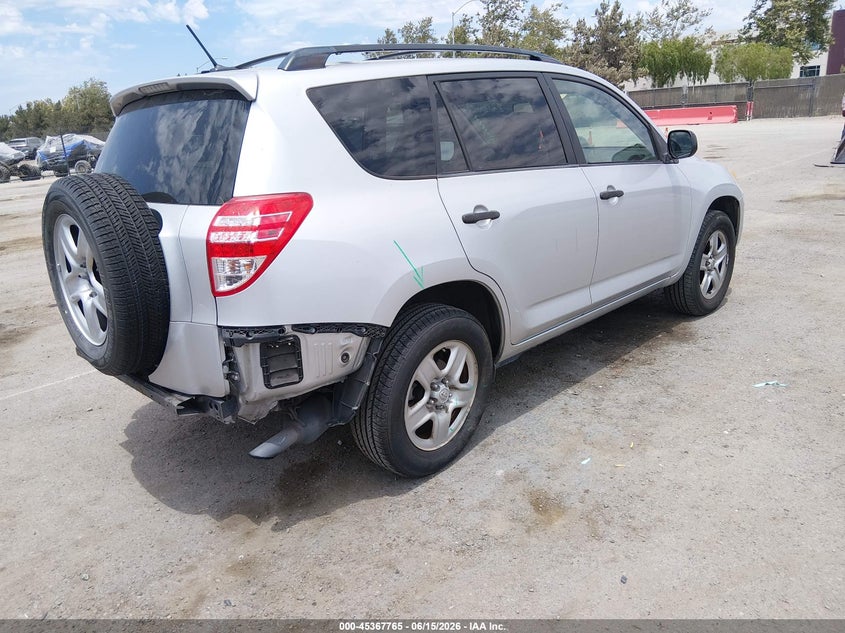 2010 Toyota Rav4 VIN JTMZF4DV7AD019965 IAAI salvage auction — REAR END, Salvage (California), sold $2,200 on 2026-07-13 (photo 4)