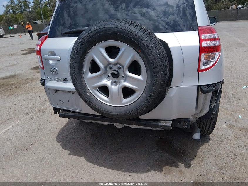2010 Toyota Rav4 VIN JTMZF4DV7AD019965 IAAI salvage auction — REAR END, Salvage (California), sold $2,200 on 2026-07-13 (photo 6)