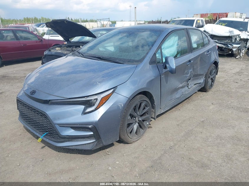 2026 Toyota Corolla VIN 5YFP4MCEXTP254813 IAAI salvage auction — LEFT SIDE, Salvage Title, sold $4,800 on 2026-07-31 (photo 2)
