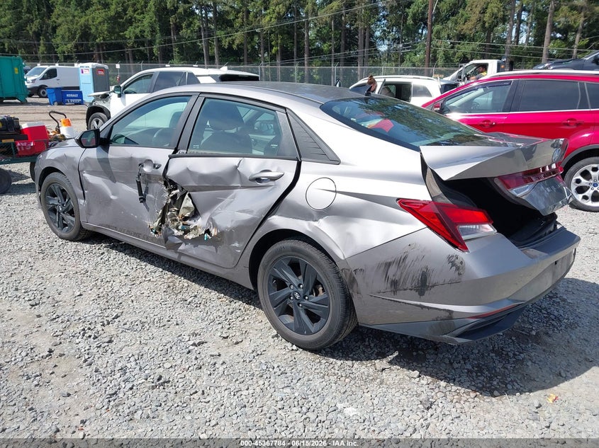 2022 Hyundai Elantra VIN KMHLS4AG1NU299097 IAAI salvage auction — LEFT SIDE, Bill Of Sale (Washington), sold $2,200 on 2026-07-15 (photo 3)