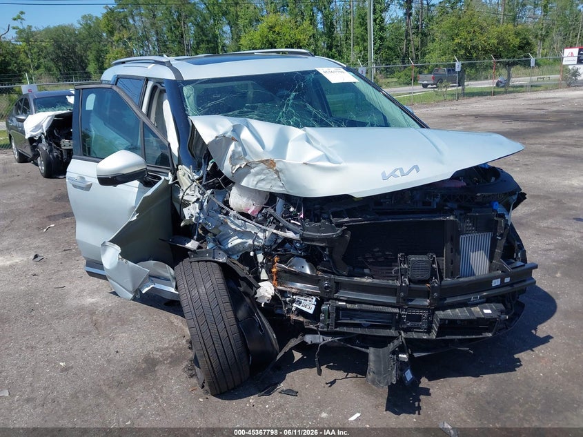 2025 Kia VIN KNDNE5KA7S6064465 IAAI salvage auction — FRONT END, Certificate Of Destruction (Florida), sold $3,000 on 2026-07-07 (photo 6)