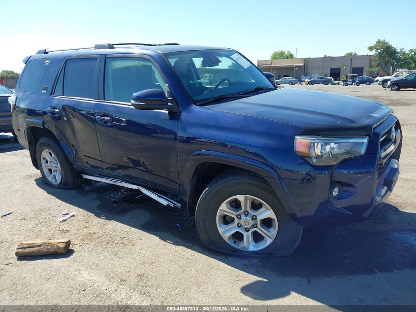 2022 Toyota 4runner VIN JTEFU5JR2N5263959 IAAI salvage auction — RIGHT SIDE, Salvage Title, sold $10,100 on 2026-07-29 (photo 1)