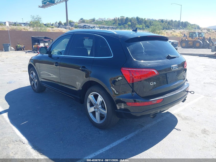 2012 Audi Q5 VIN WA1LFAFPXCA002482 IAAI salvage auction — MECHANICAL, Clear (California), sold $350 on 2026-07-22 (photo 3)