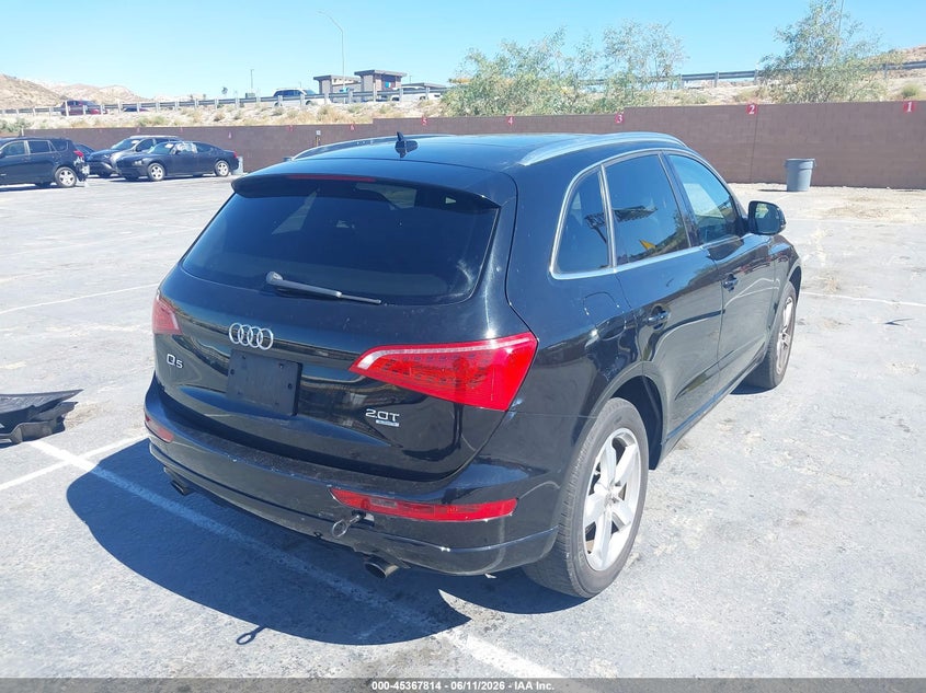 2012 Audi Q5 VIN WA1LFAFPXCA002482 IAAI salvage auction — MECHANICAL, Clear (California), sold $350 on 2026-07-22 (photo 4)