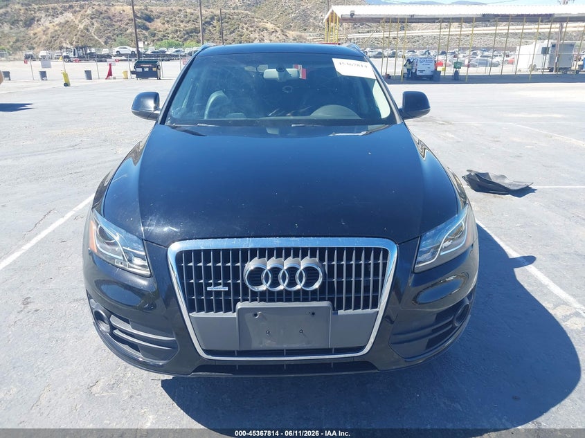 2012 Audi Q5 VIN WA1LFAFPXCA002482 IAAI salvage auction — MECHANICAL, Clear (California), sold $350 on 2026-07-22 (photo 6)