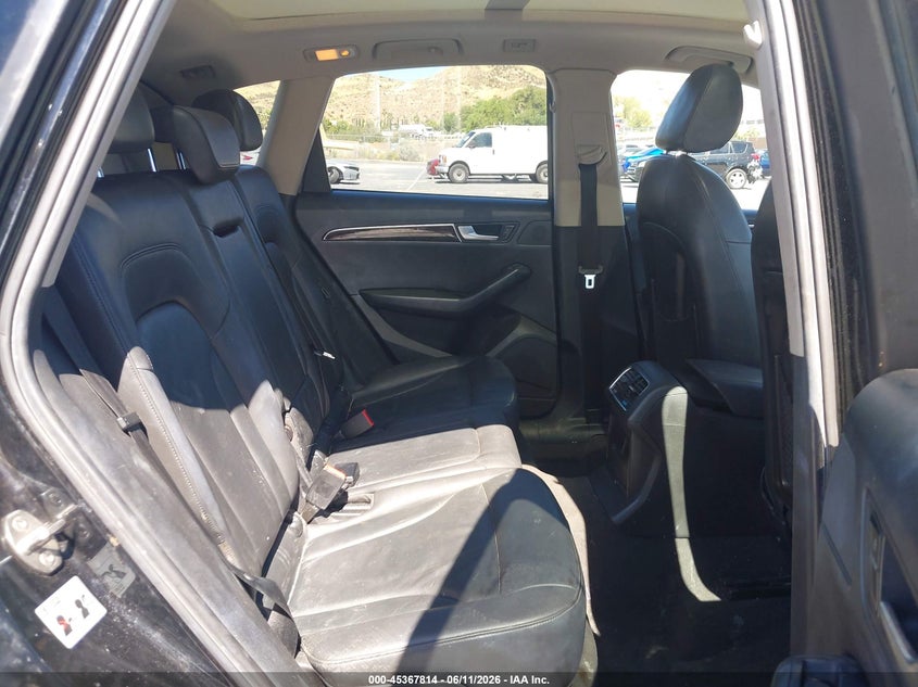 2012 Audi Q5 VIN WA1LFAFPXCA002482 IAAI salvage auction — MECHANICAL, Clear (California), sold $350 on 2026-07-22 (photo 8)