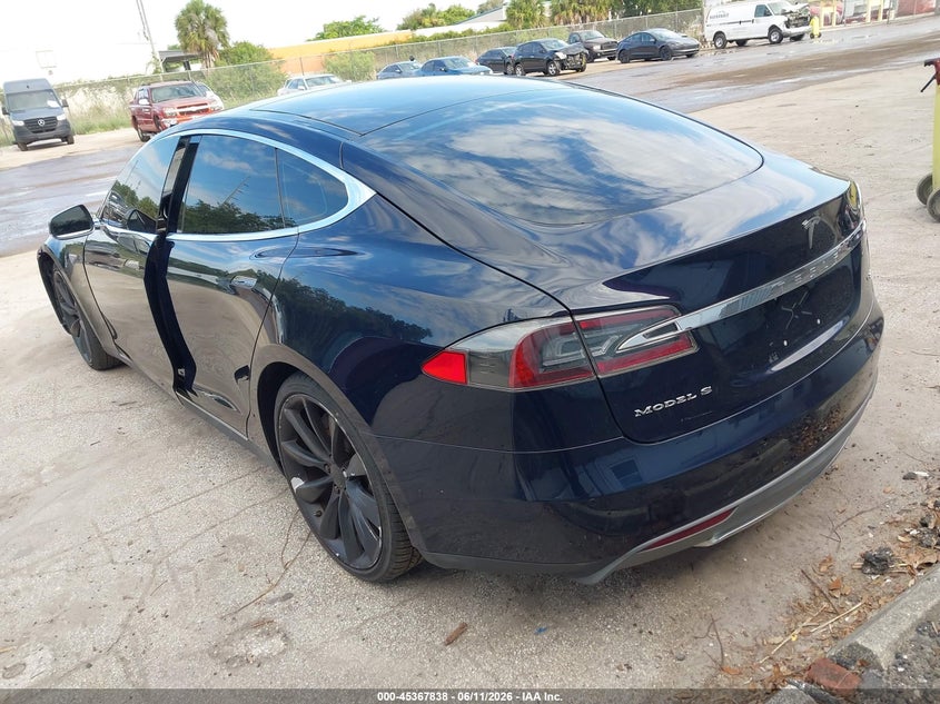 2014 Tesla Model s VIN 5YJSA1H17EFP61268 IAAI salvage auction — FRONT END, Clear (Florida), sold $2,550 on 2026-07-22 (photo 3)