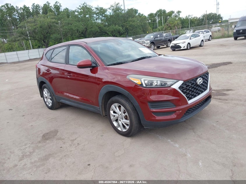 2019 Hyundai Tucson VIN KM8J23A47KU999211 IAAI salvage auction — MECHANICAL, Clear (Florida), sold $2,900 on 2026-07-22 (photo 1)