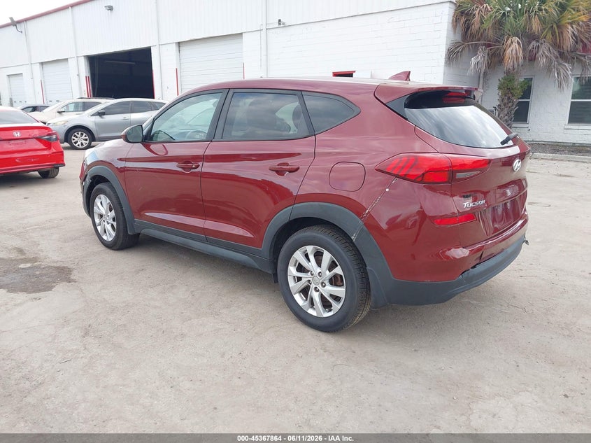 2019 Hyundai Tucson VIN KM8J23A47KU999211 IAAI salvage auction — MECHANICAL, Clear (Florida), sold $2,900 on 2026-07-22 (photo 3)