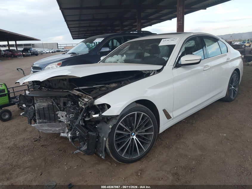 2021 BMW VIN WBA53BH01MWW93111 IAAI salvage auction — FRONT END, Salvage (Arizona), sold $1,450 on 2026-07-28 (photo 2)