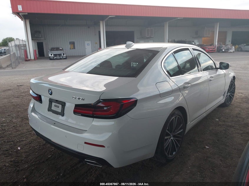 2021 BMW VIN WBA53BH01MWW93111 IAAI salvage auction — FRONT END, Salvage (Arizona), sold $1,450 on 2026-07-28 (photo 4)