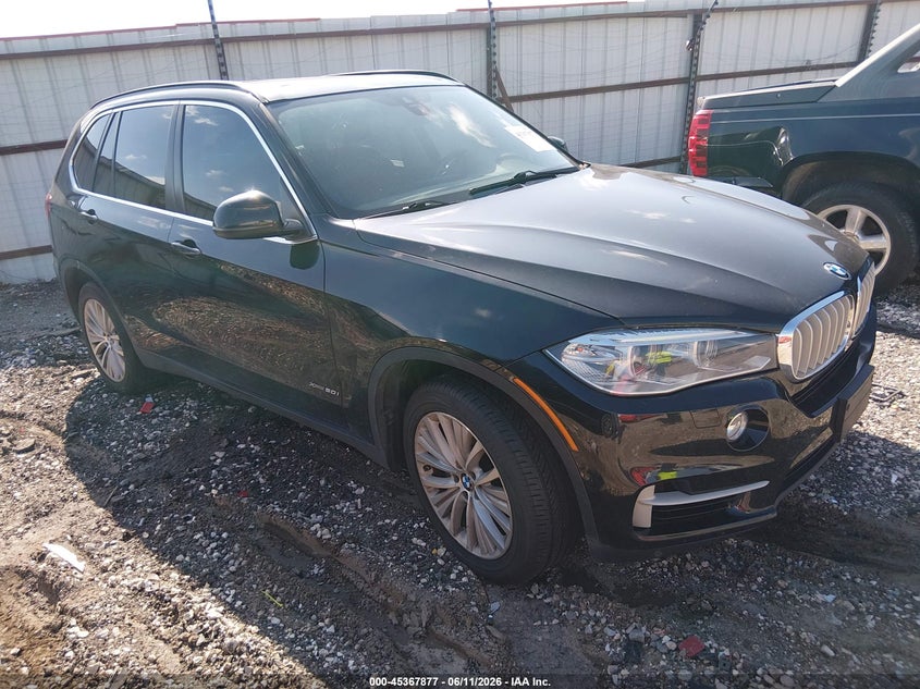 2015 BMW X5 VIN 5UXKR6C50F0J78006 IAAI salvage auction — NORMAL WEAR, Clear (Arkansas), sold $2,400 on 2026-07-09 (photo 1)