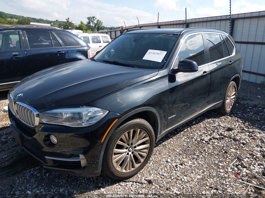 2015 BMW X5 VIN 5UXKR6C50F0J78006 IAAI salvage auction — NORMAL WEAR, Clear (Arkansas), sold $2,400 on 2026-07-09 (photo 2)