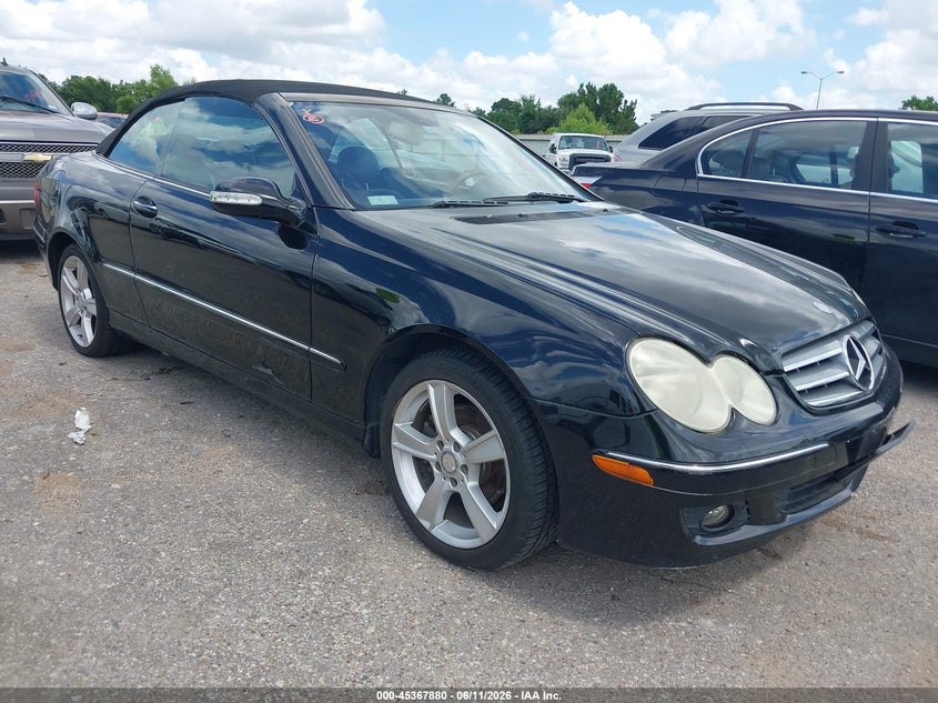 2008 Mercedes-benz Clk-class VIN WDBTK56F18F236454 IAAI salvage auction — RIGHT REAR, Original (Texas), sold $700 on 2026-07-08 (photo 1)