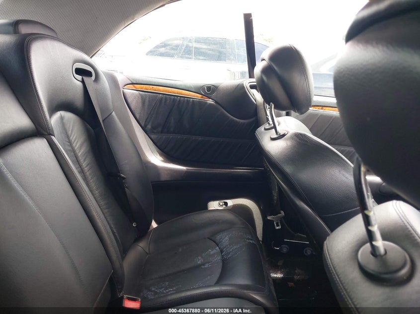 2008 Mercedes-benz Clk-class VIN WDBTK56F18F236454 IAAI salvage auction — RIGHT REAR, Original (Texas), sold $700 on 2026-07-08 (photo 8)