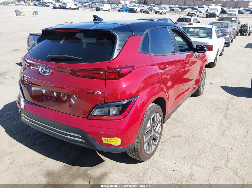 2023 Hyundai VIN KM8K23AG8PU164269 IAAI salvage auction — FRONT END, Salvage (California), sold $5,350 on 2026-07-09 (photo 4)