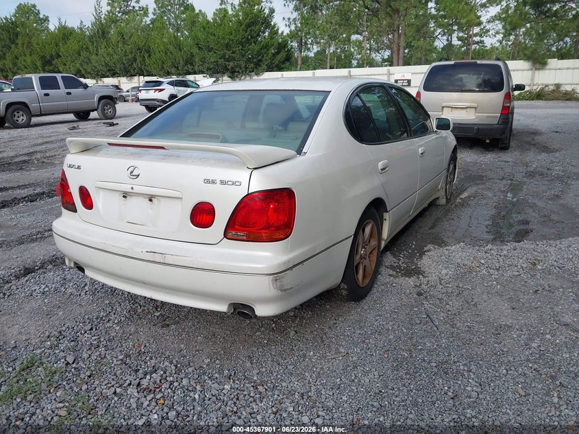2001 Lexus Gs 300 VIN JT8BD69S710148876 IAAI salvage auction — NORMAL WEAR, Clear (Florida), sold $25 on 2026-07-23 (photo 4)