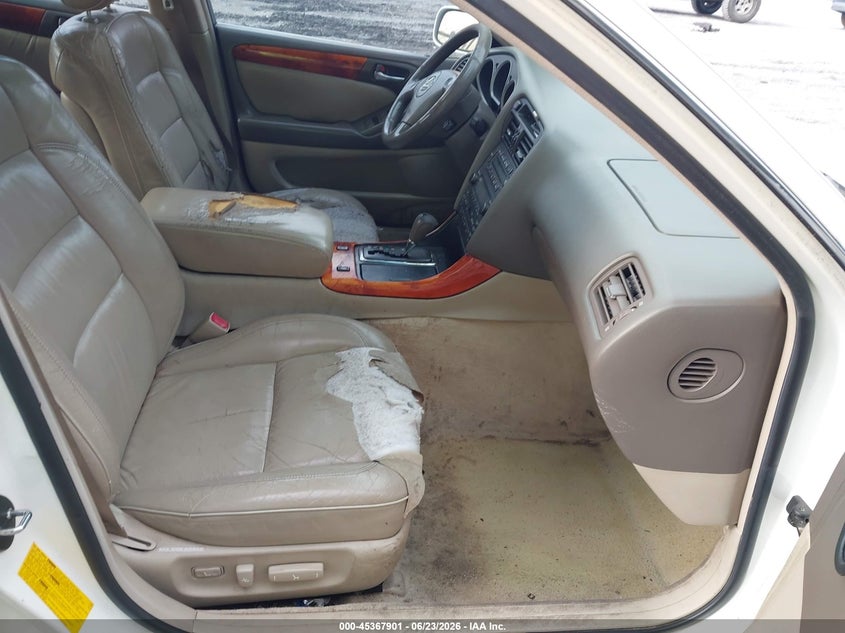 2001 Lexus Gs 300 VIN JT8BD69S710148876 IAAI salvage auction — NORMAL WEAR, Clear (Florida), sold $25 on 2026-07-23 (photo 5)