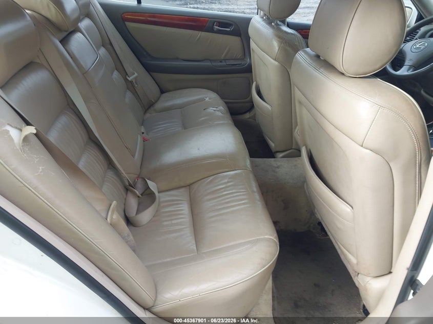2001 Lexus Gs 300 VIN JT8BD69S710148876 IAAI salvage auction — NORMAL WEAR, Clear (Florida), sold $25 on 2026-07-23 (photo 8)