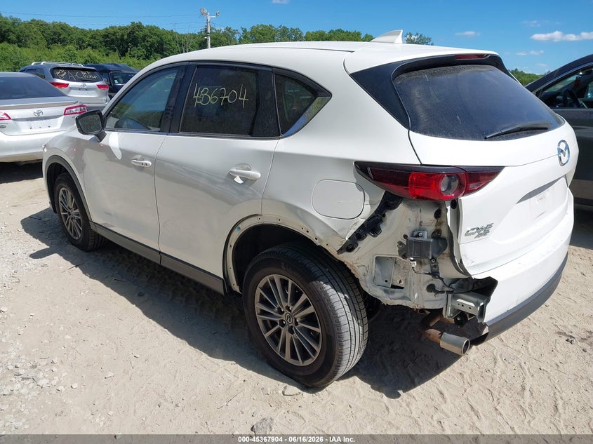 2017 Mazda Cx-5 VIN JM3KFBCL9H0167761 IAAI salvage auction — REAR END, Salvage (Massachusetts), sold $3,950 on 2026-07-17 (photo 3)