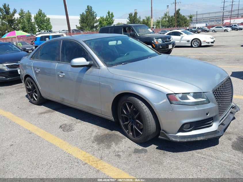 2010 Audi A4 VIN WAUAFAFL6AN009071 IAAI salvage auction — NORMAL WEAR, Salvage Title - Dealer (California), sold $325 on 2026-07-07 (photo 1)