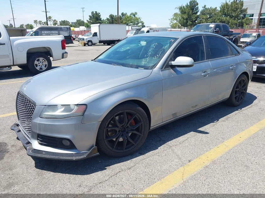 2010 Audi A4 VIN WAUAFAFL6AN009071 IAAI salvage auction — NORMAL WEAR, Salvage Title - Dealer (California), sold $325 on 2026-07-07 (photo 2)
