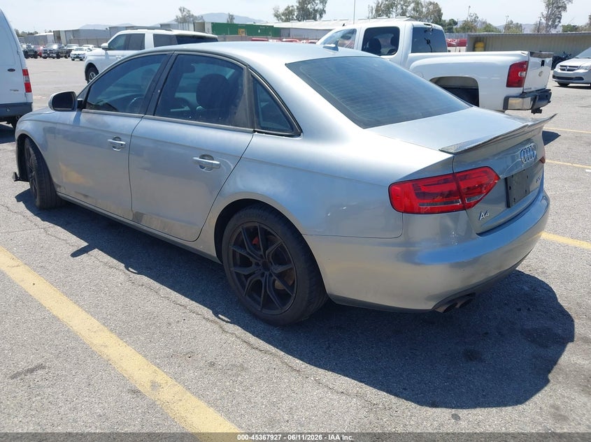 2010 Audi A4 VIN WAUAFAFL6AN009071 IAAI salvage auction — NORMAL WEAR, Salvage Title - Dealer (California), sold $325 on 2026-07-07 (photo 3)