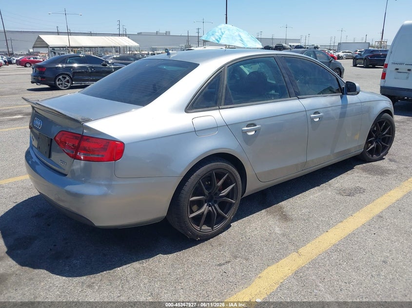 2010 Audi A4 VIN WAUAFAFL6AN009071 IAAI salvage auction — NORMAL WEAR, Salvage Title - Dealer (California), sold $325 on 2026-07-07 (photo 4)