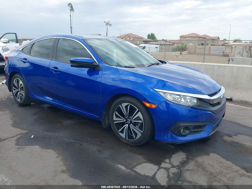 2018 Honda Civic VIN JHMFC1F35JX035360 IAAI salvage auction — SIDE, Salvage (Arizona), sold $2,850 on 2026-07-07 (photo 1)