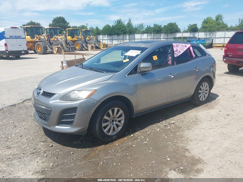 2011 Mazda Cx-7 VIN JM3ER2B55B0366269 IAAI salvage auction — FRONT & REAR, Repossession Paperwork (South Carolina), sold $275 on 2026-07-16 (photo 2)