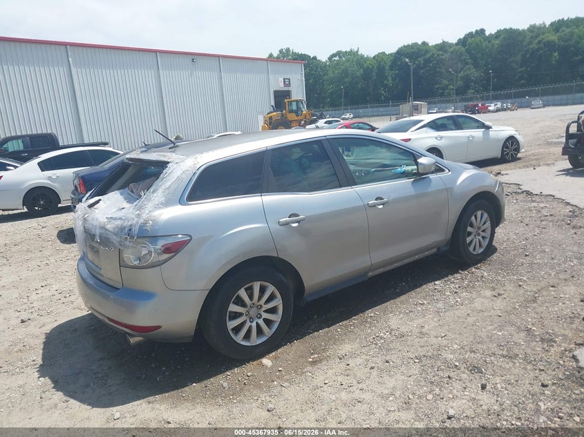 2011 Mazda Cx-7 VIN JM3ER2B55B0366269 IAAI salvage auction — FRONT & REAR, Repossession Paperwork (South Carolina), sold $275 on 2026-07-16 (photo 4)