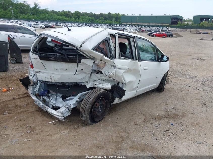 2010 Honda Fit VIN JHMGE8H29AS003732 IAAI salvage auction — FRONT END, Mv-907A (New York), sold $450 on 2026-07-07 (photo 4)