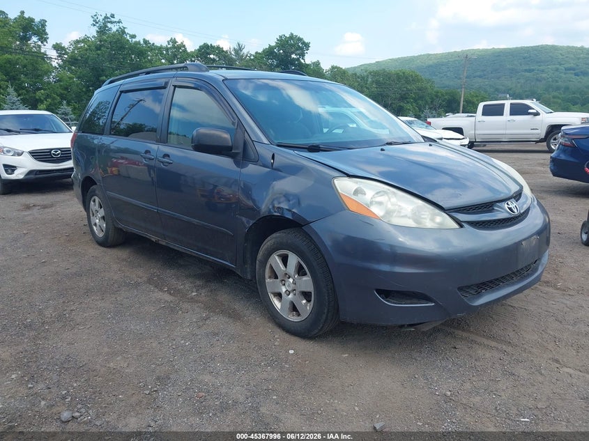 2006 Toyota Sienna VIN 5TDZA23C66S396723 IAAI salvage auction — NORMAL WEAR, Clear (New Jersey), sold $575 on 2026-07-16 (photo 1)