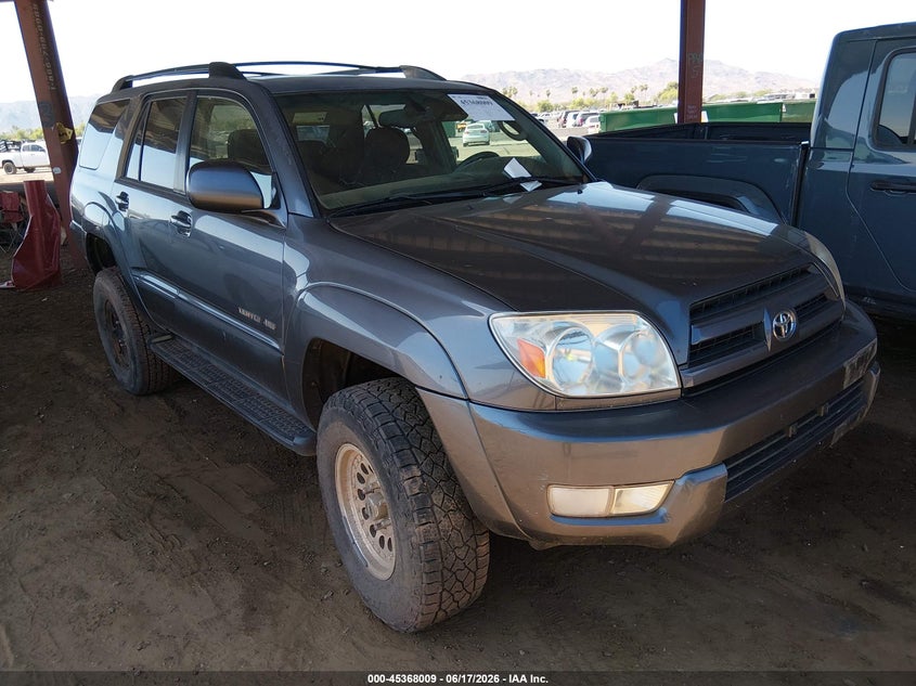 2005 Toyota 4runner VIN JTEBU17R350055861 IAAI salvage auction — NORMAL WEAR, Clear-Dealer Only (Arizona), sold $1,950 on 2026-07-14 (photo 1)