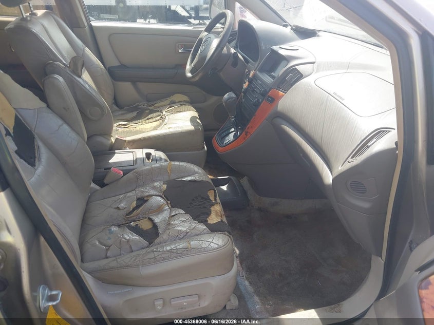 2002 Lexus Rx 300 VIN JTJGF10U220132697 IAAI salvage auction — FRONT & REAR, Clear (Florida), sold $550 on 2026-07-20 (photo 5)