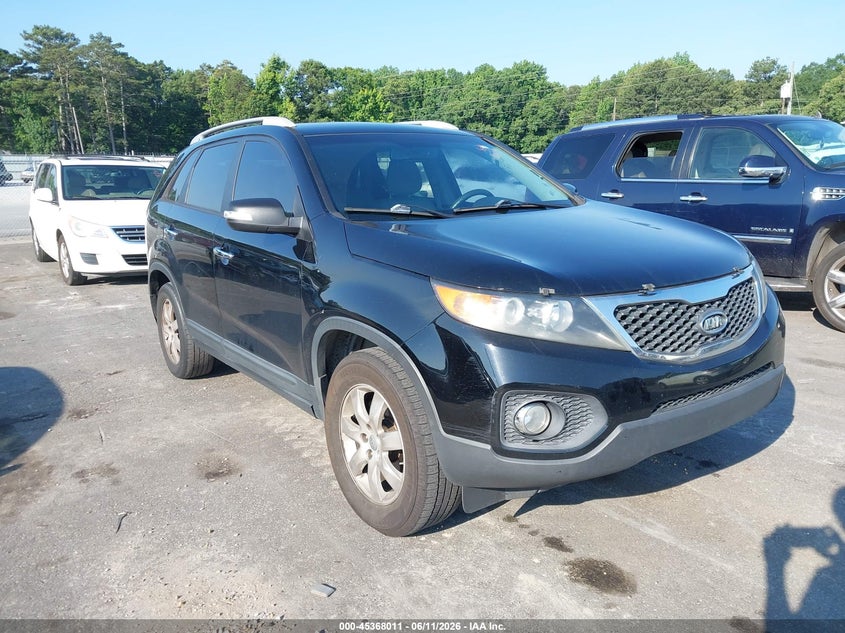 2012 Kia Sorento VIN 5XYKT4A27CG285222 IAAI salvage auction — NORMAL WEAR, Repossession Paperwork (Georgia), sold $600 on 2026-07-15 (photo 1)
