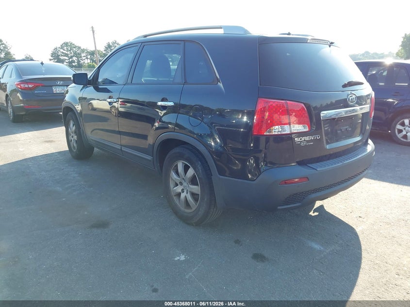 2012 Kia Sorento VIN 5XYKT4A27CG285222 IAAI salvage auction — NORMAL WEAR, Repossession Paperwork (Georgia), sold $600 on 2026-07-15 (photo 3)