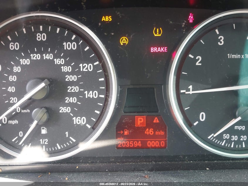 2010 BMW 5 series VIN WBANU5C59AC128314 IAAI salvage auction — FRONT END, Original (Texas), sold $325 on 2026-07-15 (photo 7)