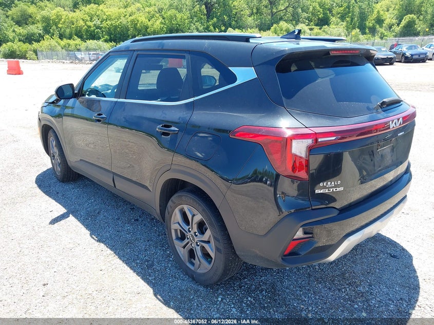 2024 Kia Seltos VIN KNDEU2AA9R7588725 IAAI salvage auction — FRONT END, Salvage (Illinois), sold $4,000 on 2026-07-29 (photo 3)
