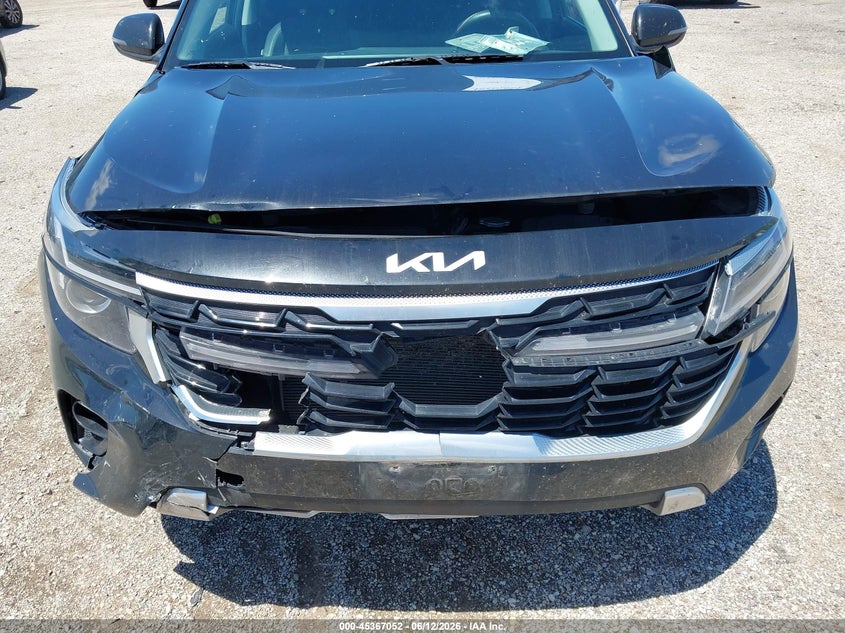 2024 Kia Seltos VIN KNDEU2AA9R7588725 IAAI salvage auction — FRONT END, Salvage (Illinois), sold $4,000 on 2026-07-29 (photo 6)