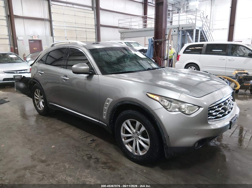 2009 Infiniti Fx VIN JNRAS18W89M150537 IAAI salvage auction — RIGHT REAR, Salvage (Idaho), sold $450 on 2026-07-10 (photo 1)