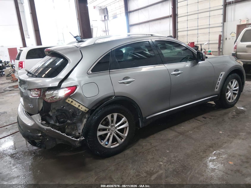 2009 Infiniti Fx VIN JNRAS18W89M150537 IAAI salvage auction — RIGHT REAR, Salvage (Idaho), sold $450 on 2026-07-10 (photo 4)